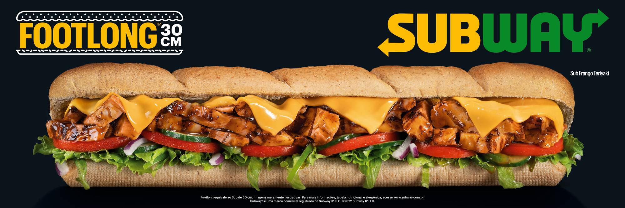 Subway lança campanha superlativa para apresentar seu maior produto